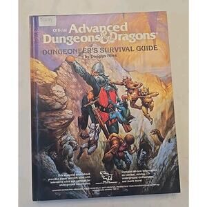 50034 Advanced D&D Dungeoneer's Survival Guide Hardcover TSR 2019 1986 D. Niles